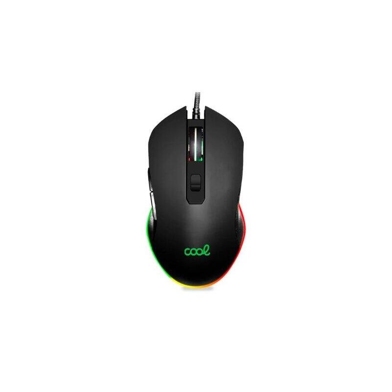Raton Usb Gaming Rgb Cool Austin Black