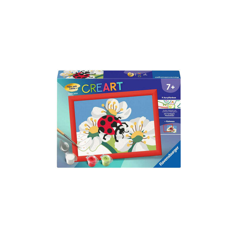 Ravensburger Creart - Marienkäfer, Pintura 23990