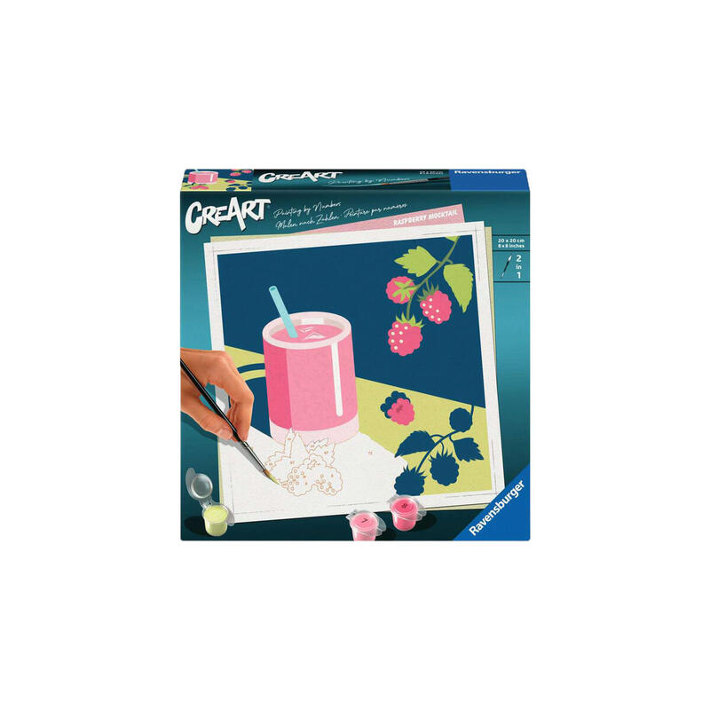 Ravensburger Creart - Raspberry, Pintura De Cola De Mock, Pintura 25562