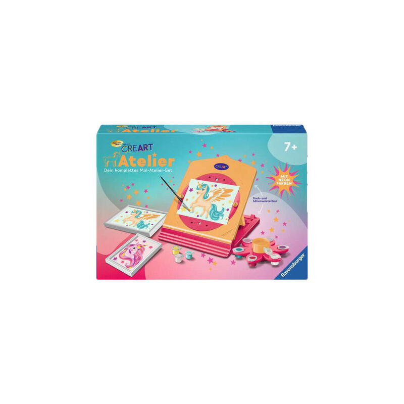Ravensburger Creart - Neon Atelier Einhorn, Pintura 25877