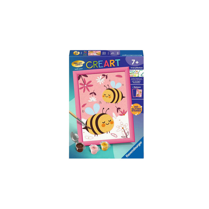 Ravensburger Creart - Lindos Abejorros, Pintura 23992