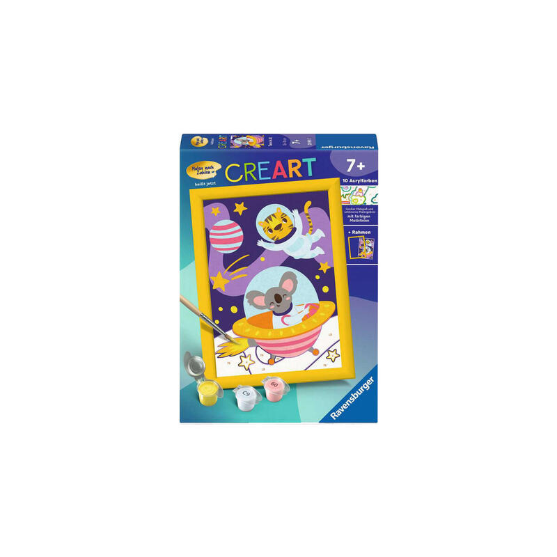 Ravensburger Creart - Animales En El Espacio, Pintar 23991