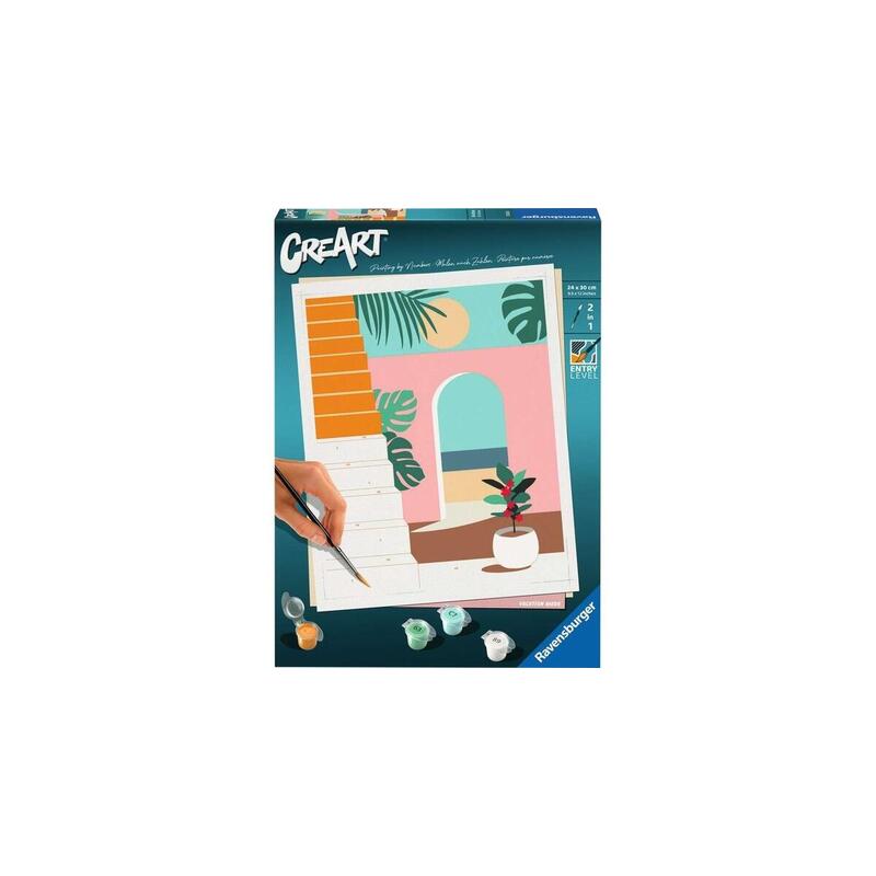 Ravensburger Creart - Modo De Vacaciones, Pintura 25524