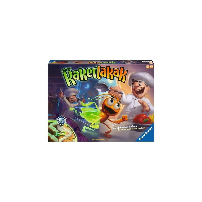 Ravensburger Kakerlakak Glow En La Oscuridad, Juego De Mesa 24762