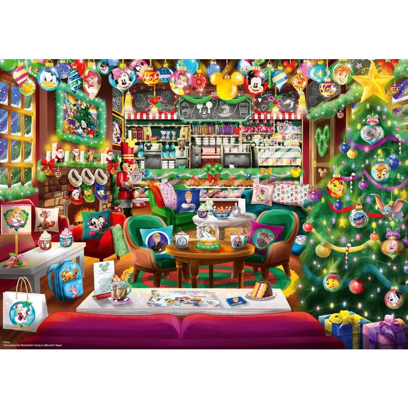 Ravensburger Puzzle Disney Christmas Cafe 1000 Piezas) 12001799