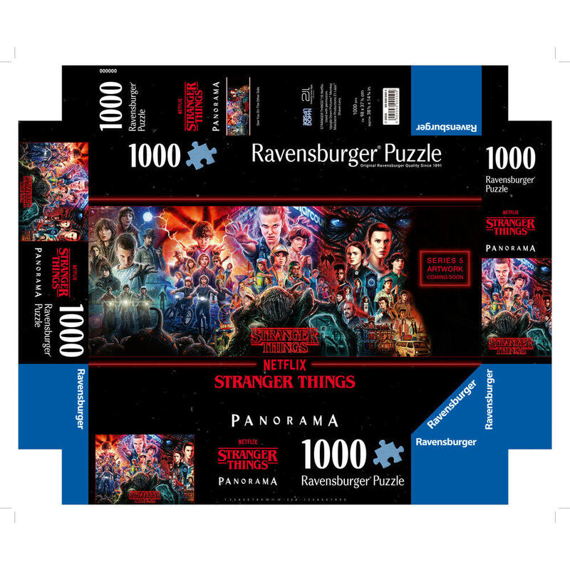 Ravensburger Puzzle Panorama - Stranger Things: Wir Sehen Uns Auf Der Anderen Seite (1000 Teile) 12001502