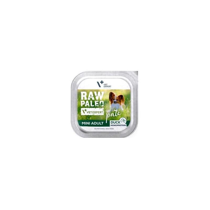 Raw Paleo Pâte Mini Adult Duck - Comida Húmeda Para Perros - 150g