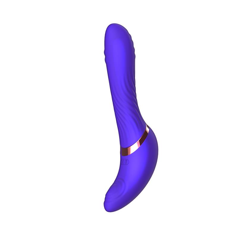 Rayden Vibrador Con Pulsación Y Bolas Internas Desmontable Dos Posiciones