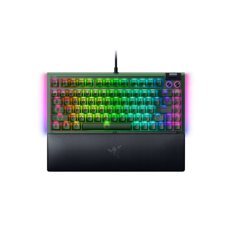 Razer Blackwidow V4 75% - Phantom Verde Ed. - Us Layout