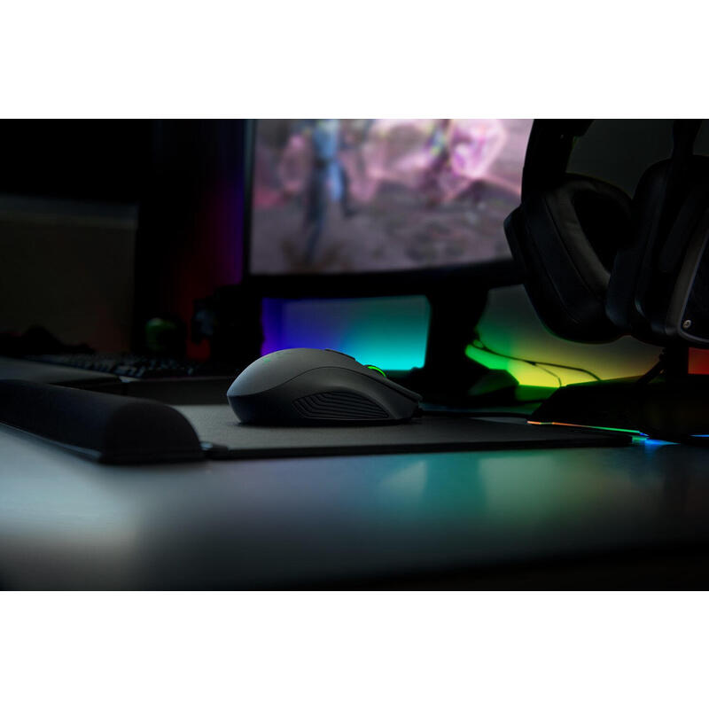 Razer Raton Naga Trinity Gaming Negro/Verde 16000dpi/19 Botones/Iluminacion/Usb Rz01-02410100-R3m1