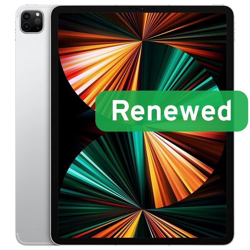 Reacondicionado Apple Cpo Ipad Pro 2021 Wifi+Lte 5th A2461 12.9" M1 8gb 128 Gb Silver Ipad Os 12 M Warranty