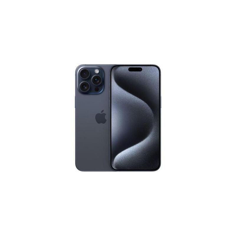 Reacondicionado Apple Iphone 15 Pro Max 256gb Blue Titanium Eu Mu7a3 - Only Box Damage