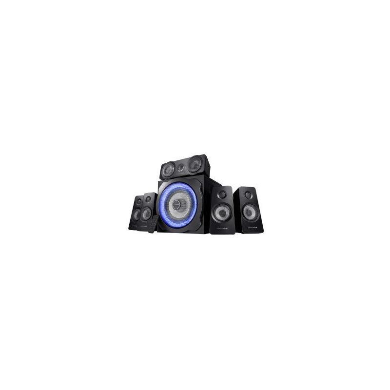 Reacondicionado - (Km0) Altavoces 5.1 Gaming Trust Gxt 658 Tytan Surround Rms 90w (Compatible Pc Y Consolas) Cash30