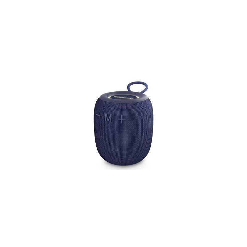 Reacondicionado - (Km0) Altavoz Bluetooth Portable Energy Sistem Bloom Navy Bt 5.3 10w Rgb Ipx6 Microsd 18h Cash30