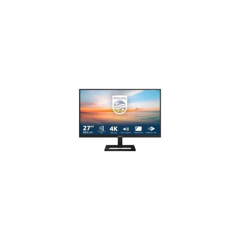 Reacondicionado - (Km0) Monitor 27" Dp Hdmi Philips 27e1n1800ae/00 Ips Uhd 3840 X 2160 60hz 4ms Vesa 100x100 2x2w Negr