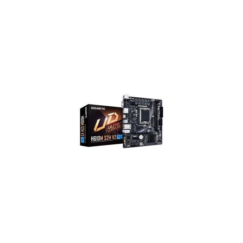 Reacondicionado - (Km0) Pb Gigabyte H610m S2h V2 M-Atx Skt Lga1700 2xddr5 5600mhz Dp Hdmi Vga Lan M.2 Cash30