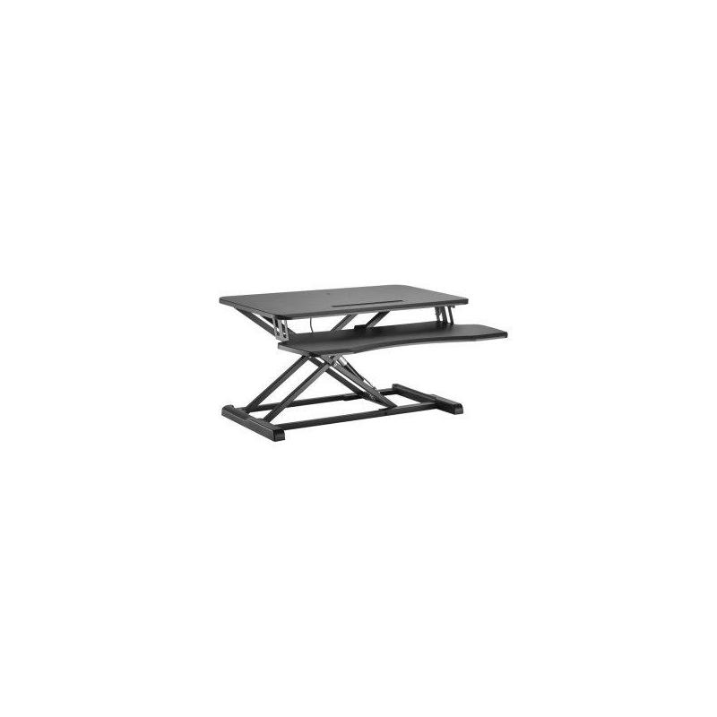 Reacondicionado - (Km0) Stand De Sobremesa Ergonomico Equip 650840 Para Pc / Pantalla Y Teclado Altura Ajustable Cash3