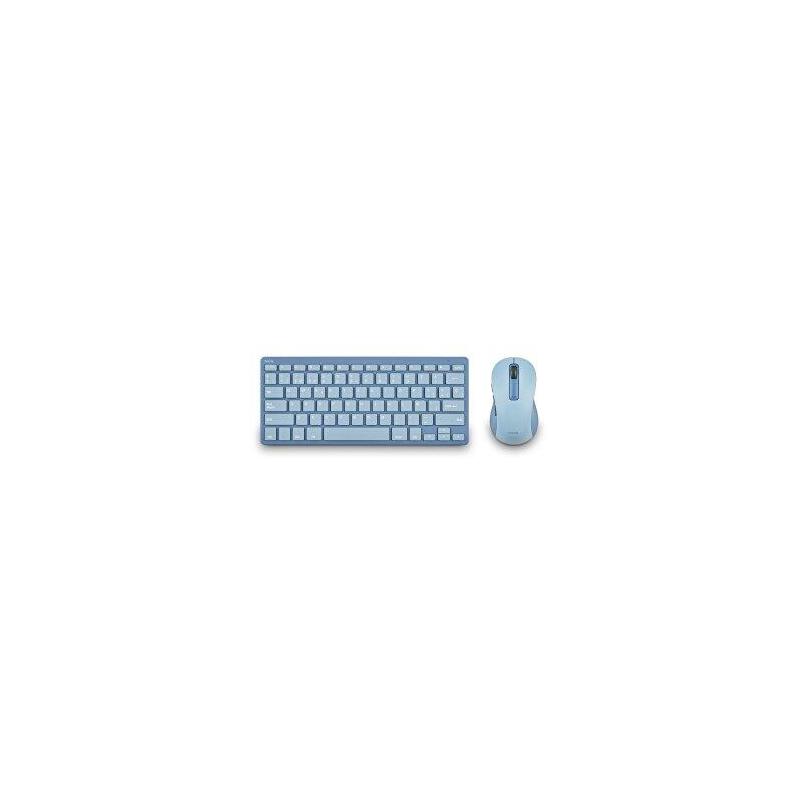 Reacondicionado - (Km0) Teclado Y Mouse Ngs Wireless Silencioso Recargable Con 12 Multimedia Frances Cash30