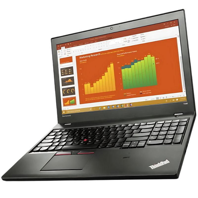 Reacondicionado Lenovo Thinkpad T560 15,6 Core I5-6300u Ssd 256 Gb - 8gb Qwertz - Buen Estado