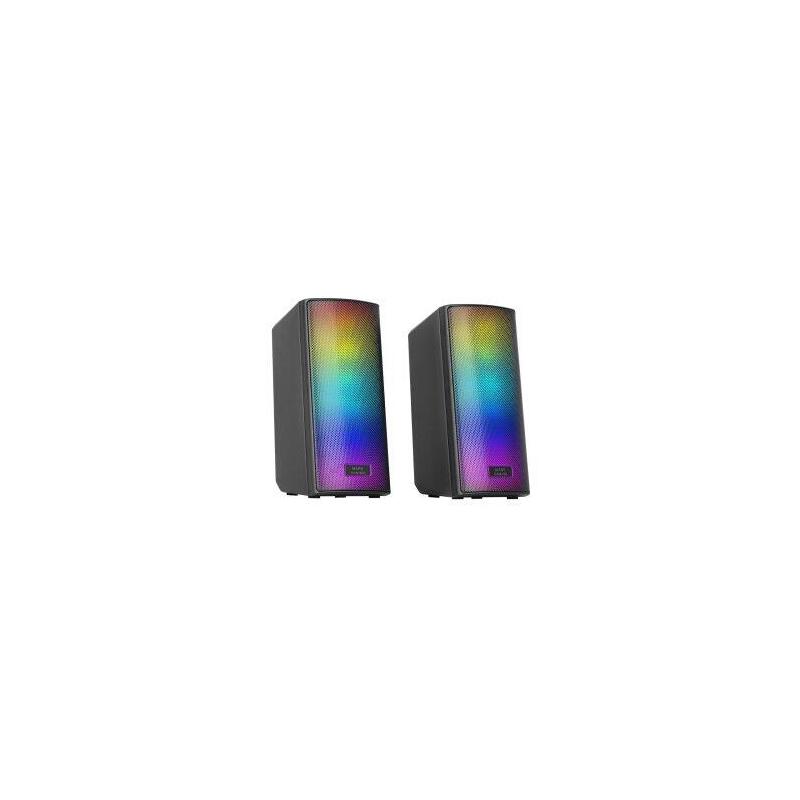Reacondicionado - (Reacondicionado) Altavoces 2.0 Bluetooth Mars Gaming Msrgb2 15w Bt 5.3 Jack 3.5mm Rgb Caja Control