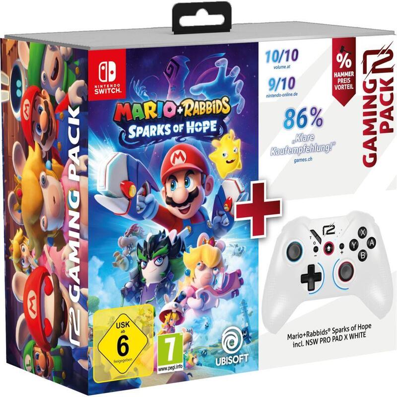 Ready2gaming Nintendo Switch Mario + Rabbids Sparks Of Hope +