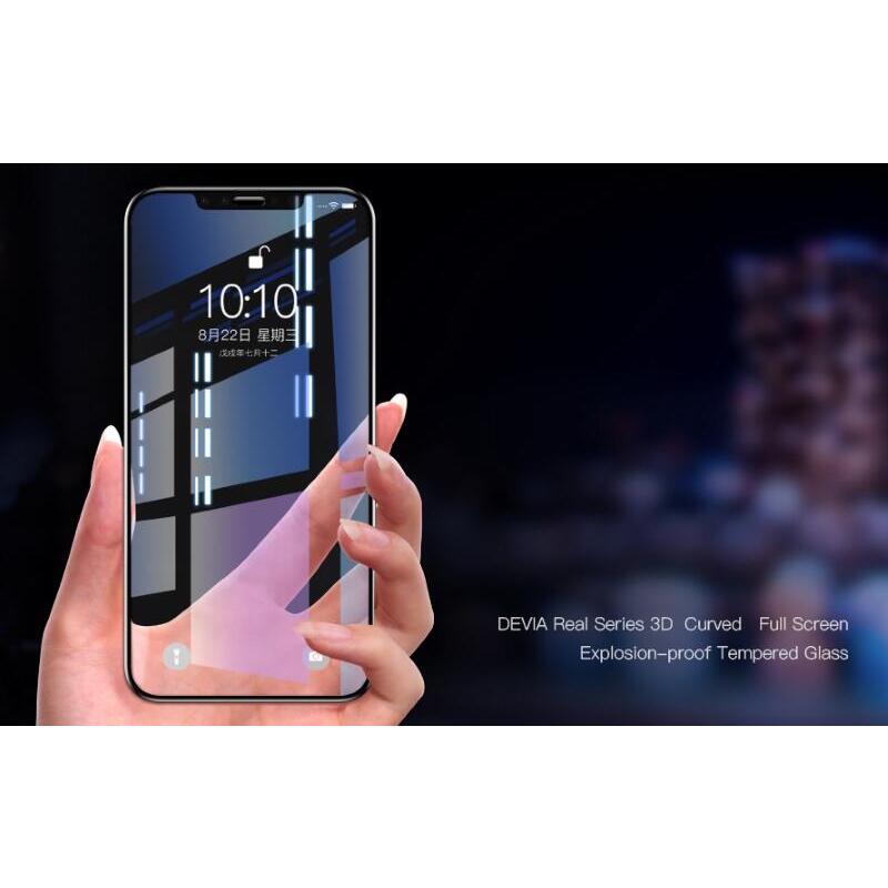 Real Series 3d Full Screen Temperate Glass For Iphone Xr 6.1
