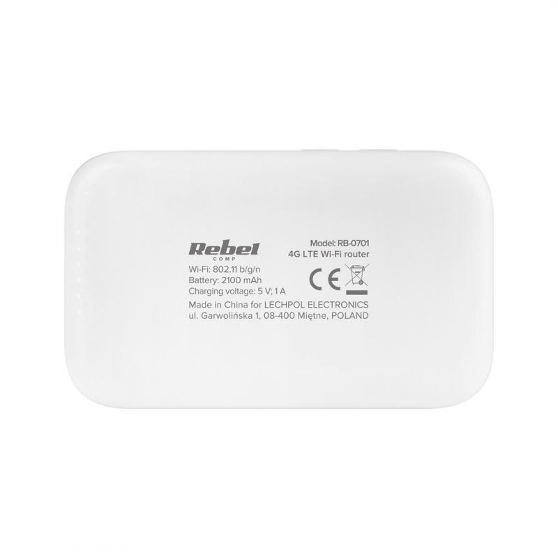 Rebel Rb-0701 Router Inalámbrico Banda Única (2,4 Ghz) 3g 4g