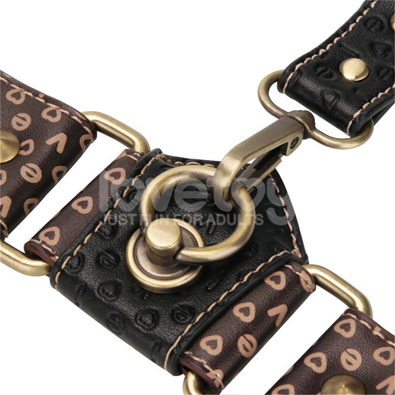 Rebellion Reign Set De Restricciones Para Muslos Y Muñecas