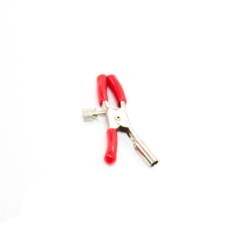 Recambio Pinza Para Pezones De Metal Rojo