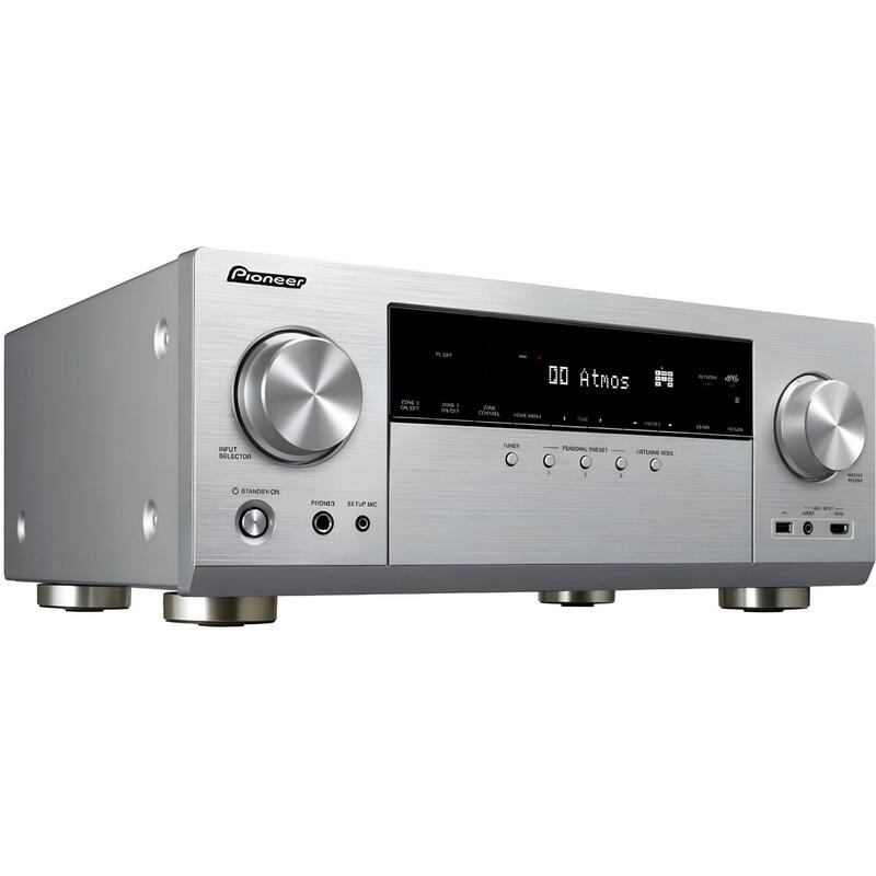Receptor De Cine En Casa Pioneer Vsx-Lx305, Color Plateado