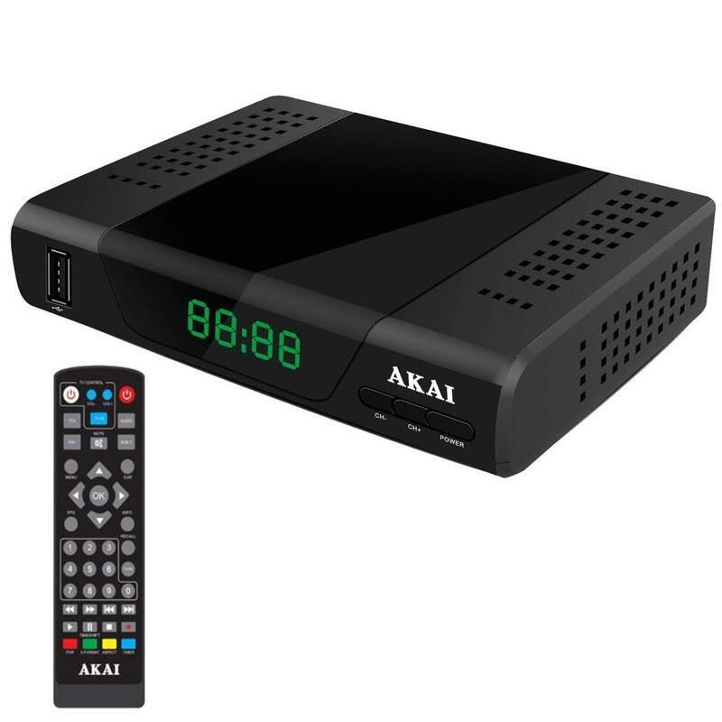 Receptor Tdt Hd Akai Dvb T2 H.265 Hevchd