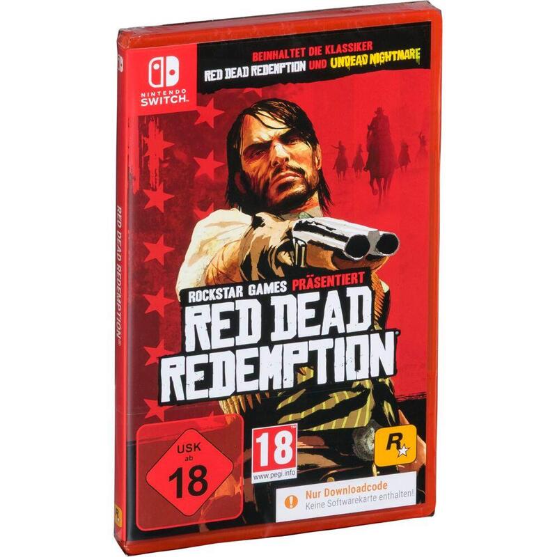 Red Dead Redemption Usk & Pegi (Code In The Box) Switch