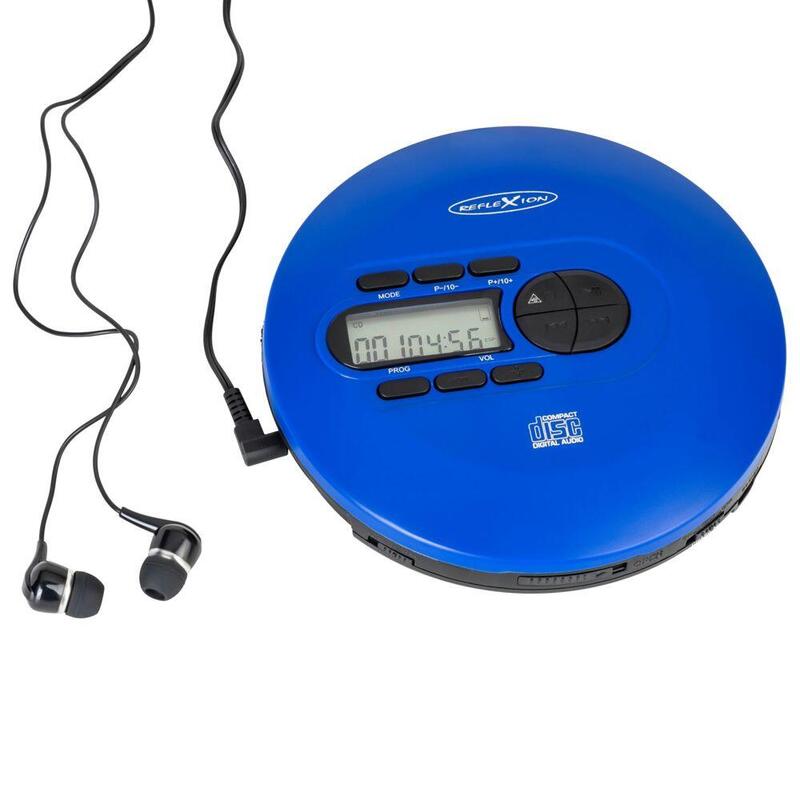 Reflexion Pcd520 Discman/Mp3-Player Anti-Shock Blau