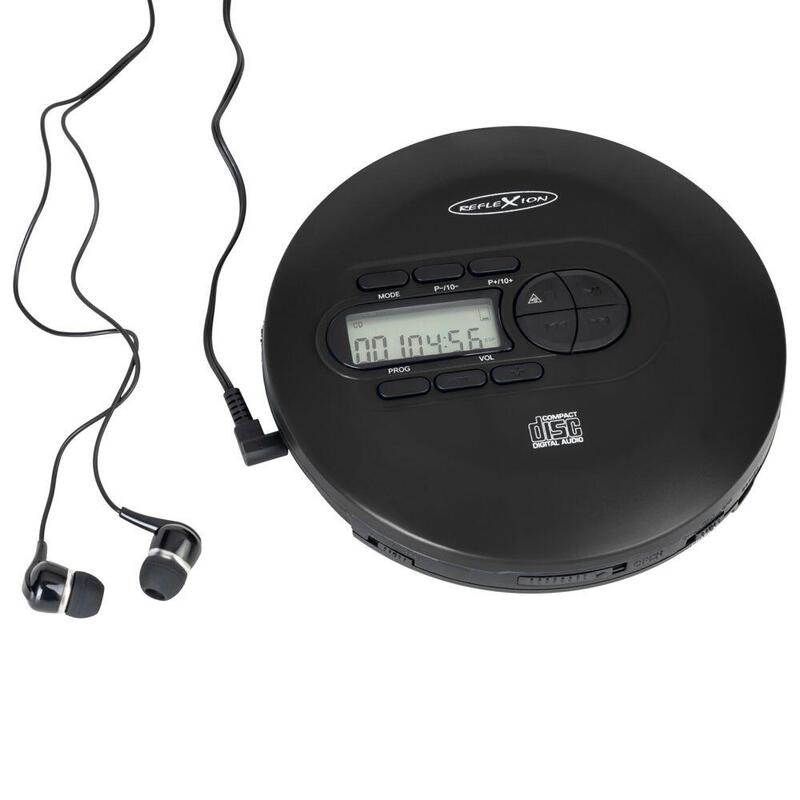 Reflexion Pcd520 Discman/Mp3-Player Anti-Shock Schwarz