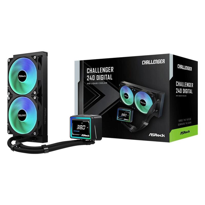 Refrigeración Líquida Cpu Asrock Challenger 240 Digital 90-Acla24-Baaga6
