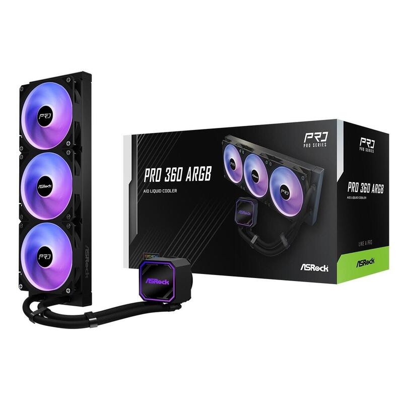 Refrigeracion Liquida Cpu Asrock Pro 360 Argb Black 90-Apra36-Baaga6