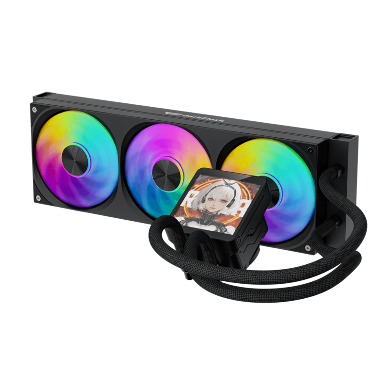 Refrigeracion Liquida Cpu Nebula Dv360s Max Negro Darkflash