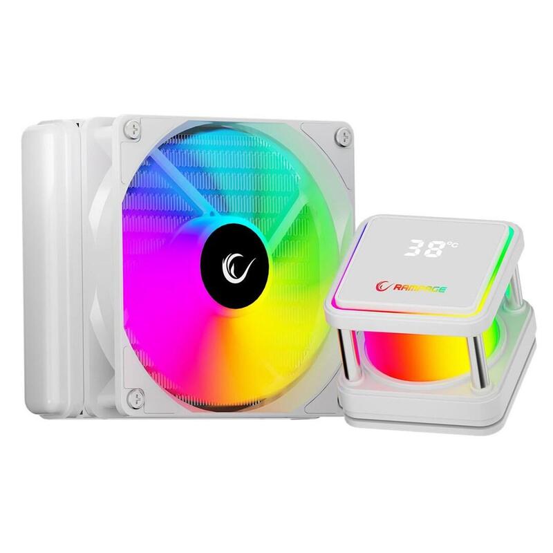 Refrigeración Liquida Cpu Rampage Infinite V120 Blanco Infinitev120-White