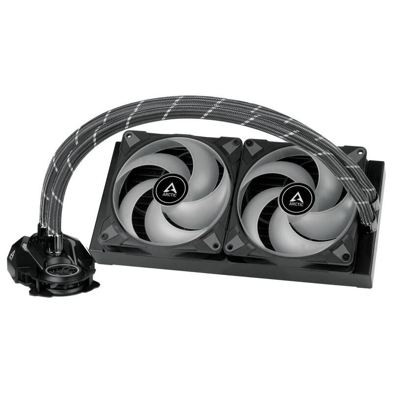 Refrigeración Por Agua Arctic Intel Liquid Freezer Ii 280 2xp14 A-Rgb Intel 115x, 2011-3, 2066* Amd Am4, Pwm, Black