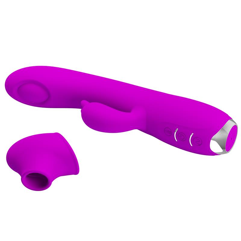 Pretty Love - Regina Vibrador-Succionador Recargable Morado