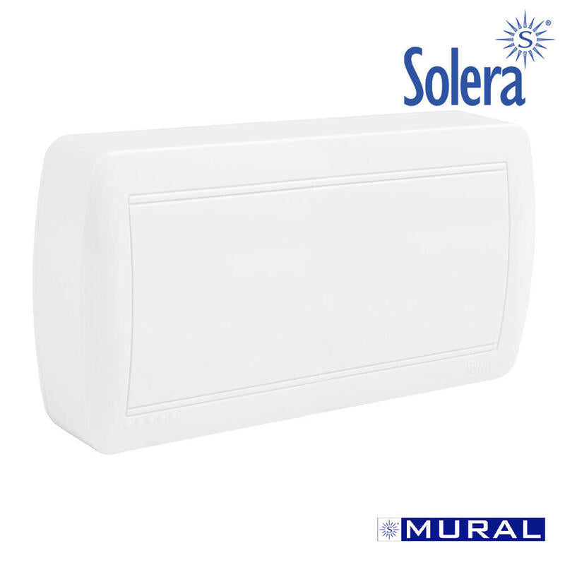 Registro Doble De Empalme Y Derivacion 148x72x28mm Superficie Mural Solera Mur64u
