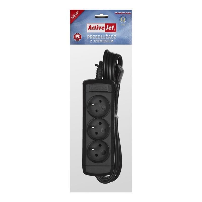 Regleta Activejet 3gnu-1,5m-C Con Cable