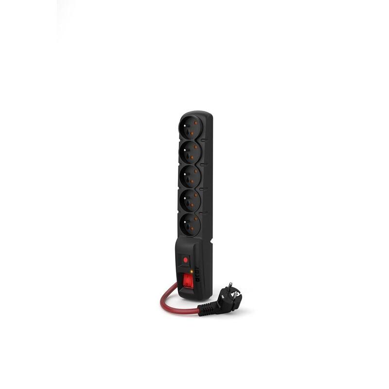 Regleta De Alimentación Acar F5 Power 16a (1,5m Negra)