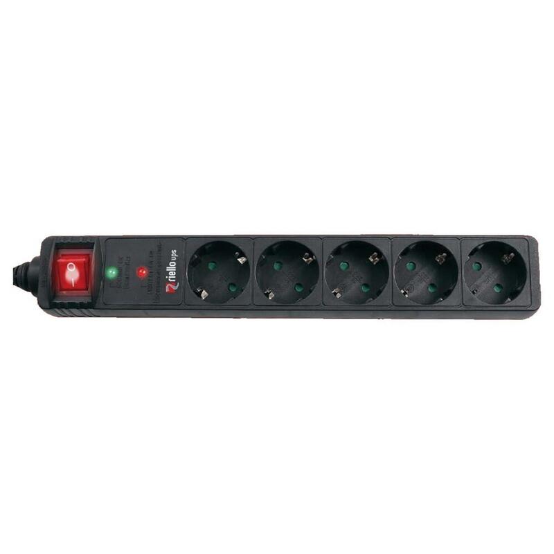 Regleta Eléctrica Thunder 5xschucko Max 250v Ac To 16a