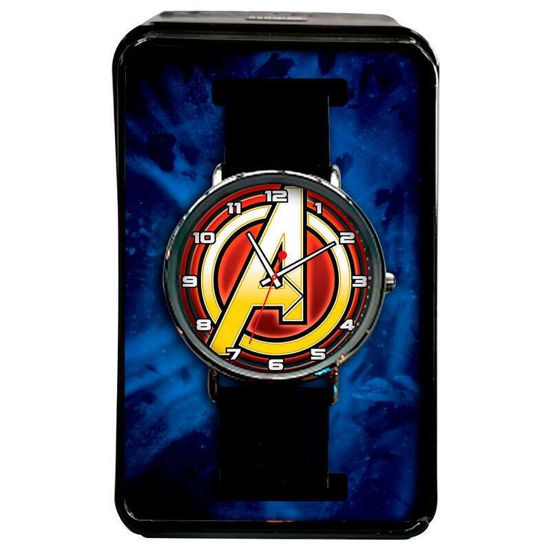 Reloj Analogico Logo Vengadores Avengers Marvel