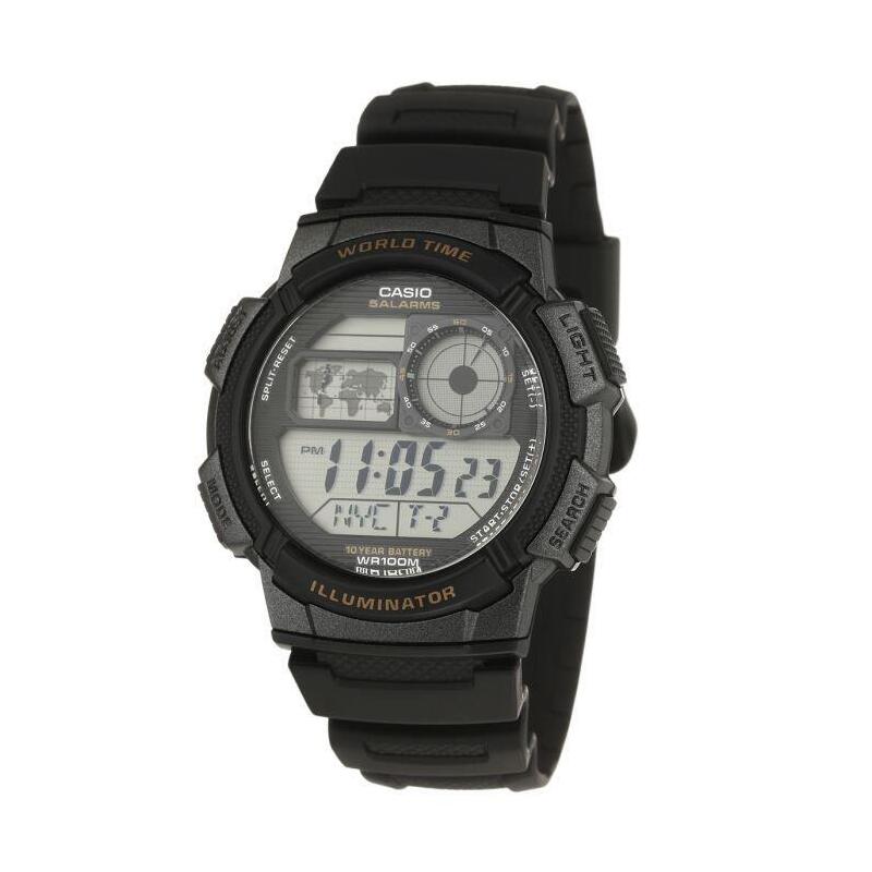 Reloj Digital Casio Collection Men Ae-1000w-1avef 48mm Negro