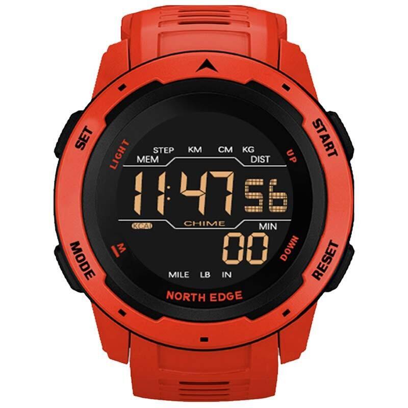 Reloj Digital North Edge Mars Rojo