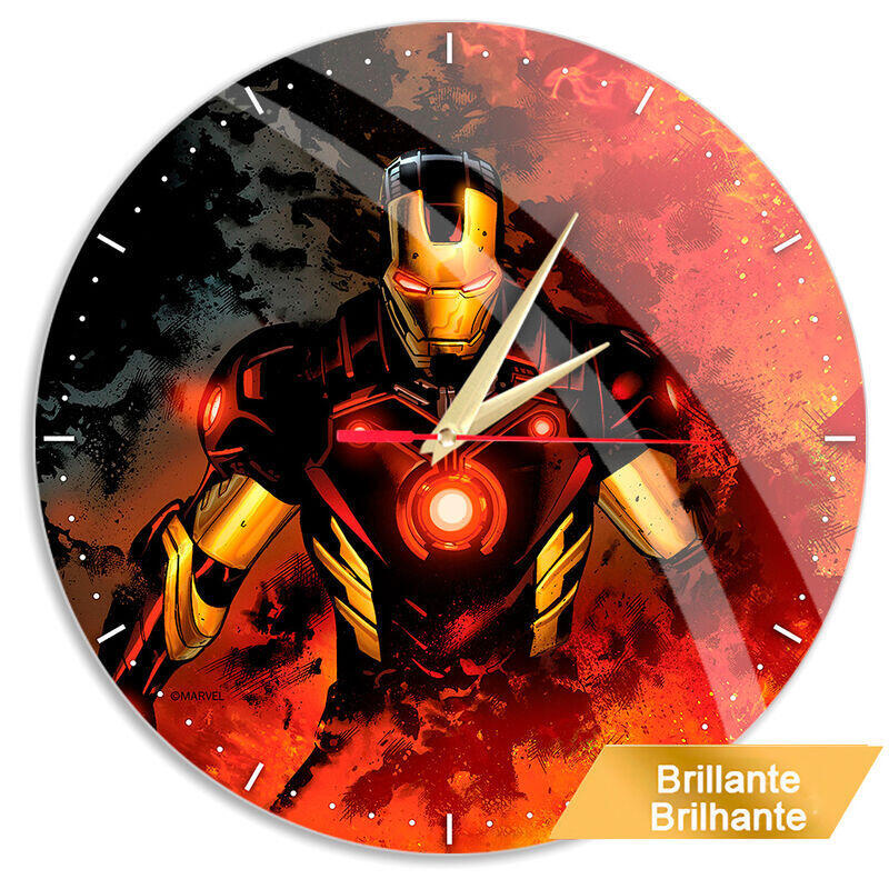 Reloj Pared Iron Man Marvel