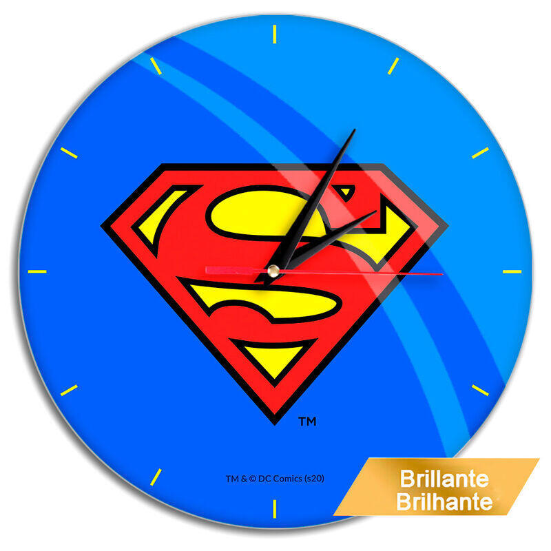 Reloj Pared Superman Dc Comics