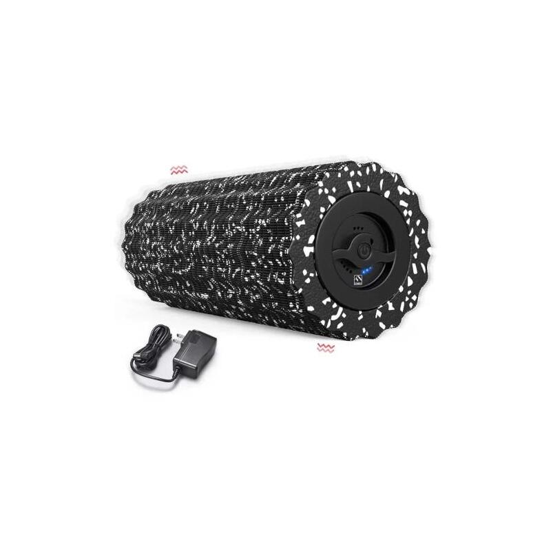 Renpho Vibrating Foam Roller 5-Speed, Next Generation Electric Foam Roller For Muscle Recovery, Fitness Deep Tissue Trigger Foam Roller For Post-Wor